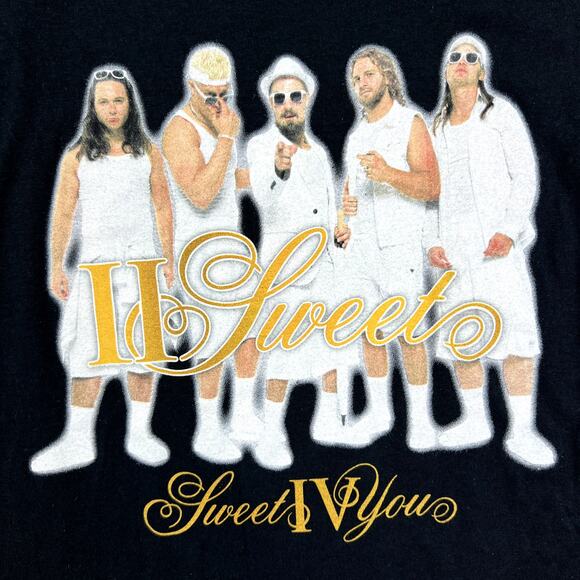 Pro Wrestling Tees II Sweet Sweet IV You Graphic T-Shirt Men's Size S Black NWT - Picture 3 of 9